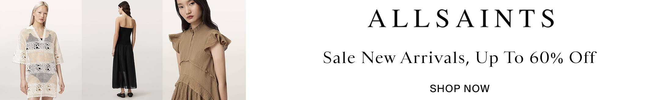 AllSaints Promotional Banner