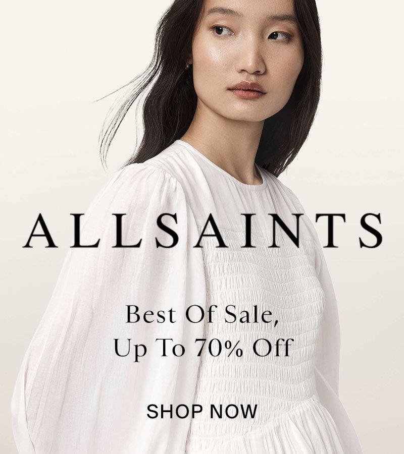 AllSaints Promotional Banner