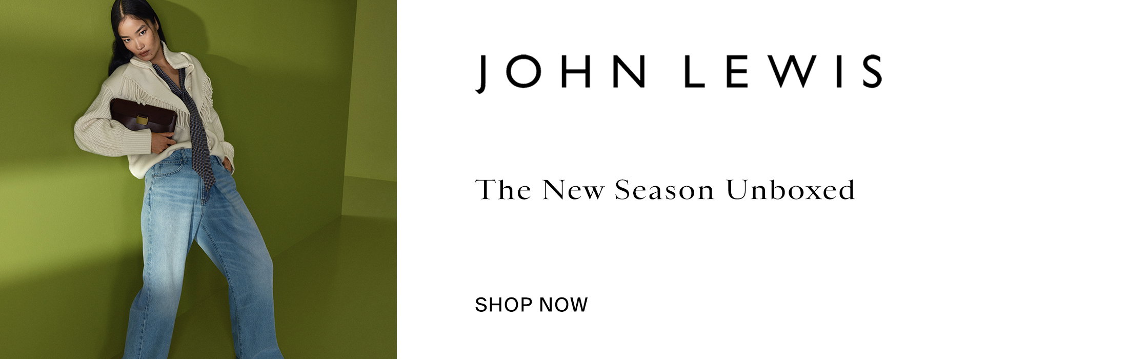 John Lewis Promotional Banner