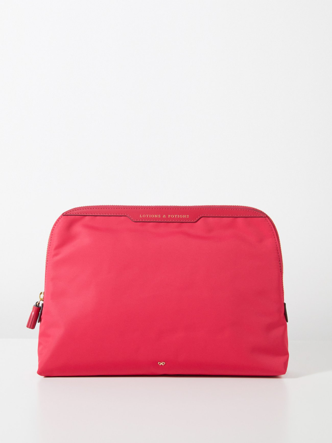 ANYA HINDMARCH Lotions And Potions Recycled-Nylon Wash Bag | endource