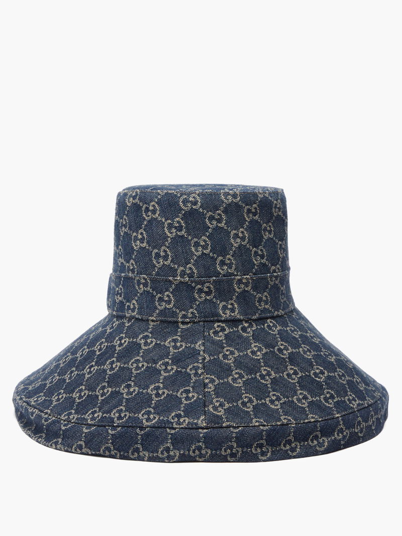 FHTH GG Denim Logo Bucket Hat – From Head To Hose