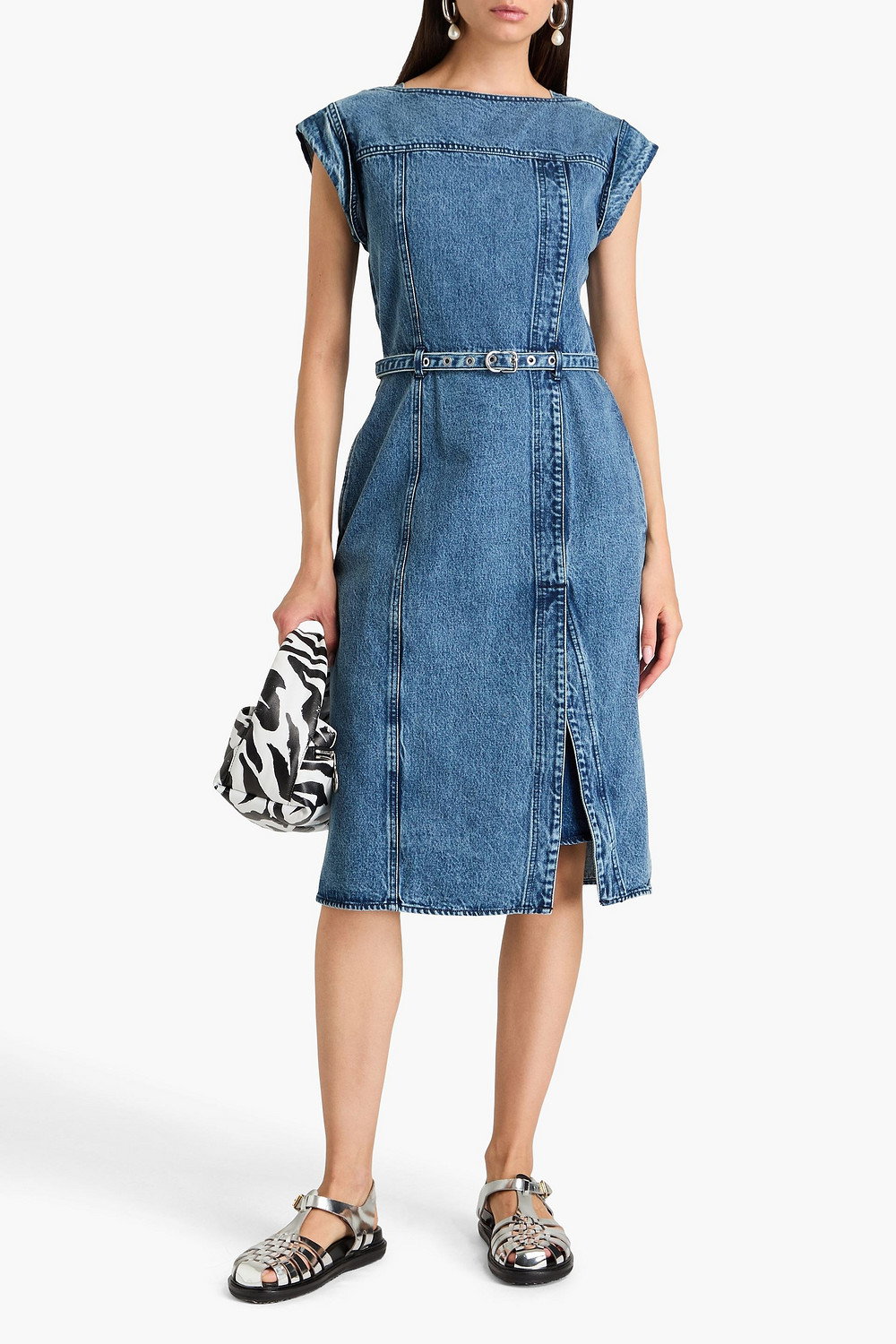 3.1 phillip lim denim dress 70% off Belted Midi boho western Robert Graham Wells Denim Lace Item quantity (Minimum 4):PACK or denim