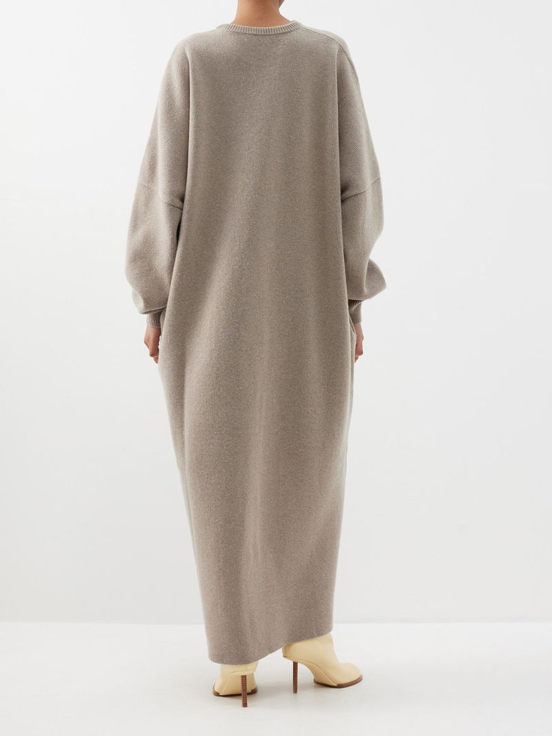 raey knit dress 40% off Knitted Wool Cocoon Lemlem