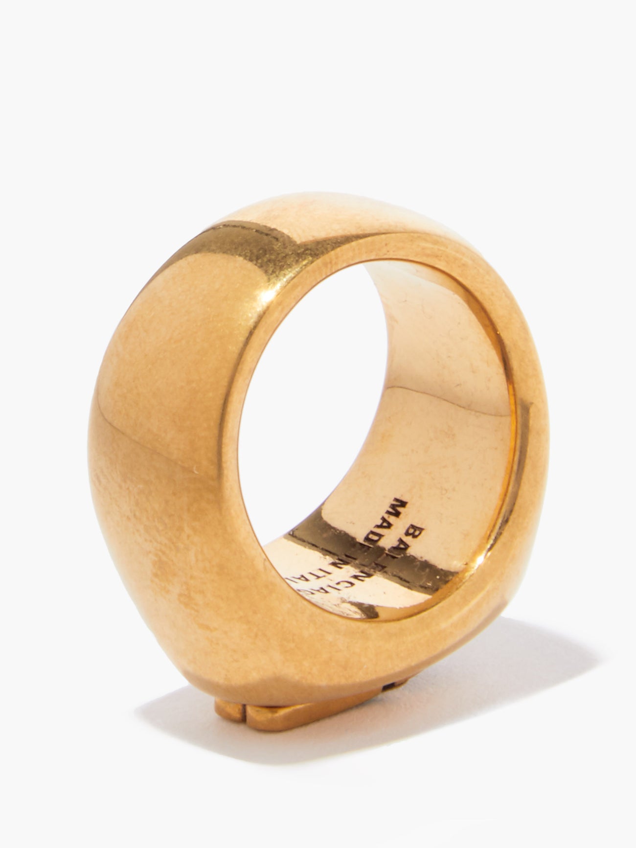 BALENCIAGA License BB-Logo Ring | endource