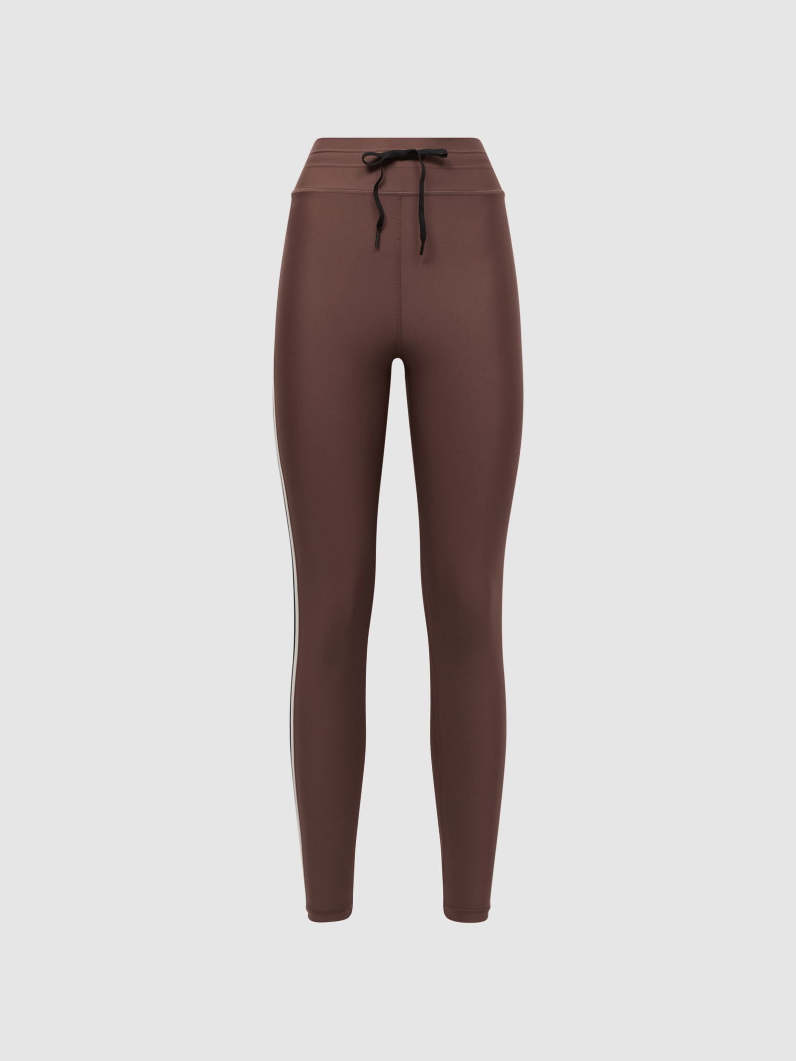 THE UPSIDE Hustle High Rise Drawstring Leggings in Brown