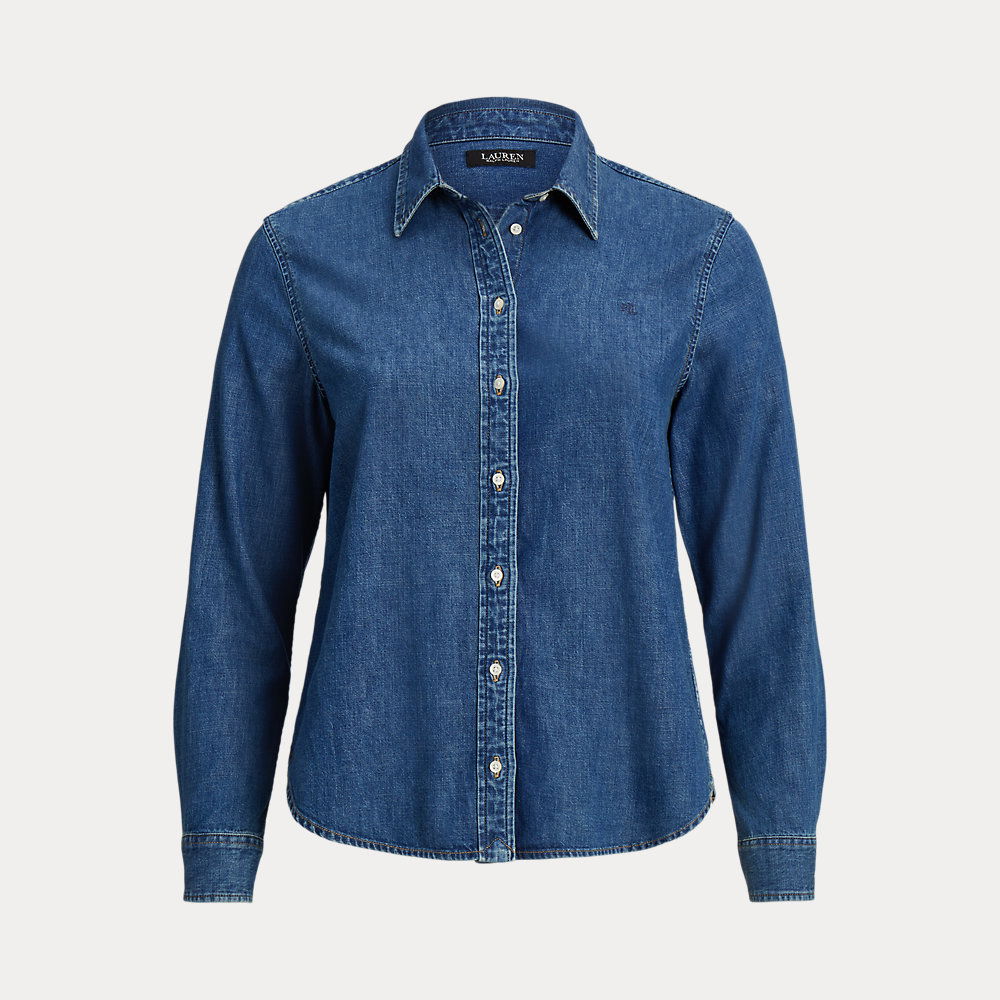 LAUREN RALPH LAUREN Curve - Denim Shirt | Endource