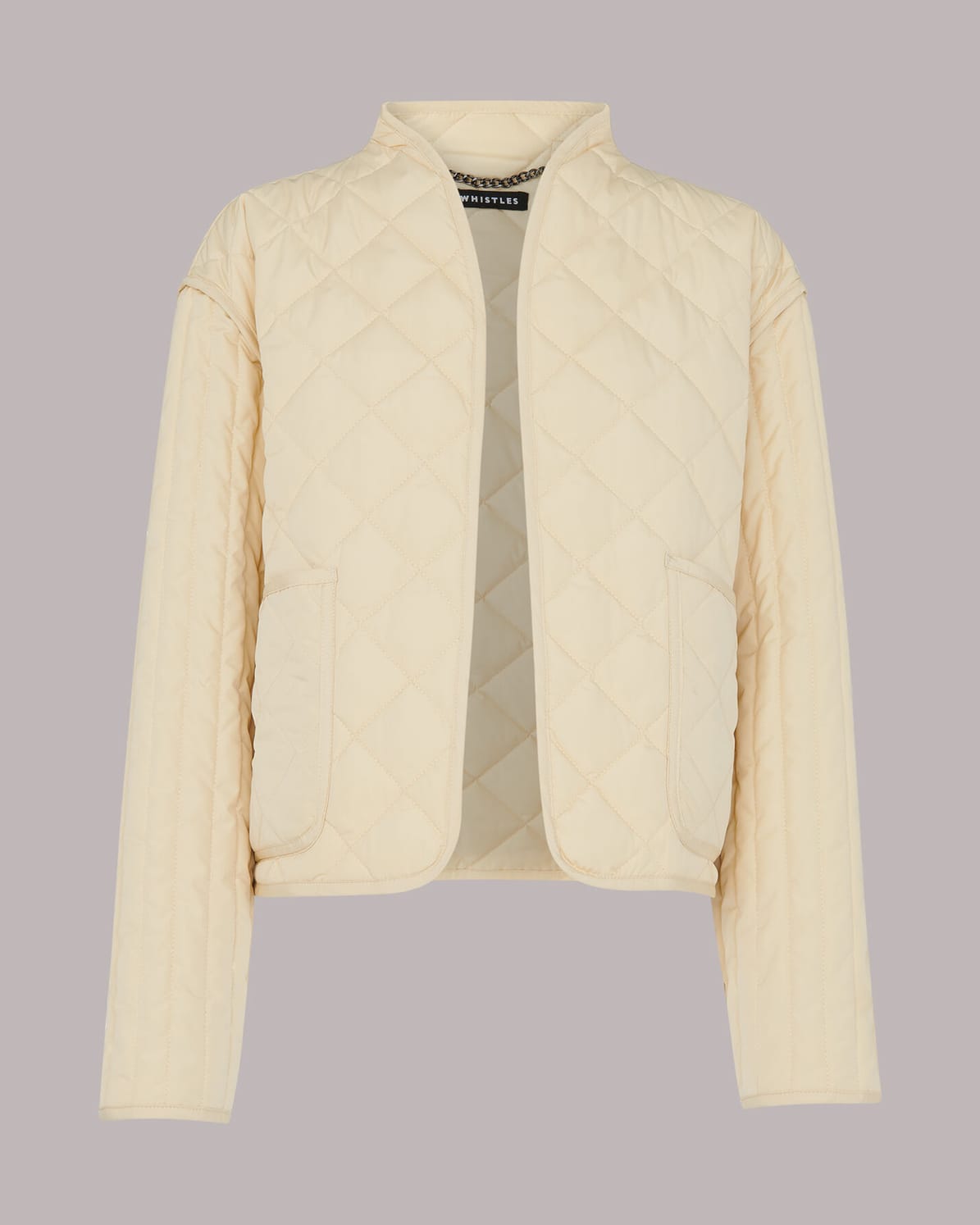 WHISTLES Lydia Quilted Jacket Endource
