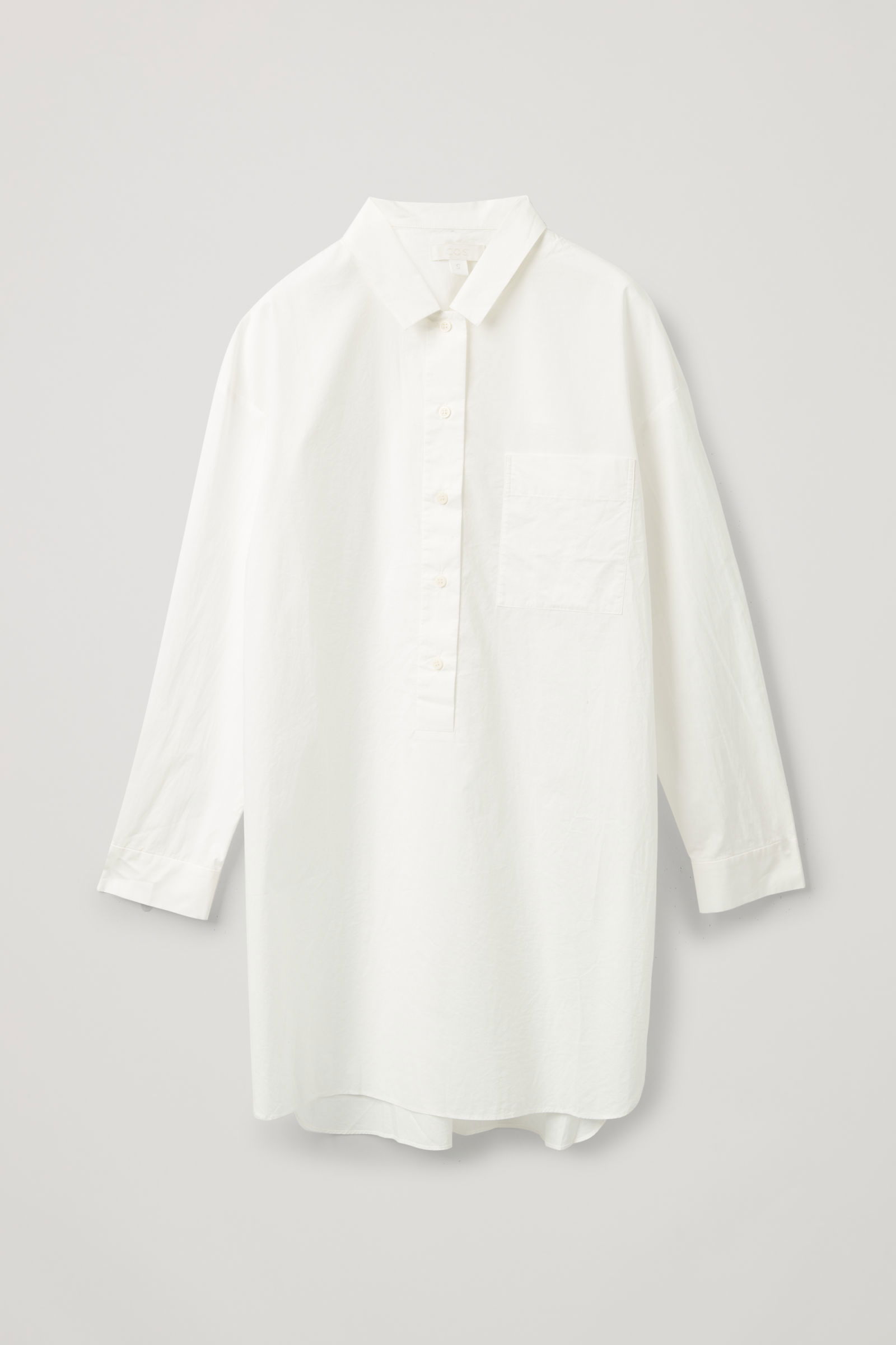 COS Cotton Poplin Shirt Dress | endource