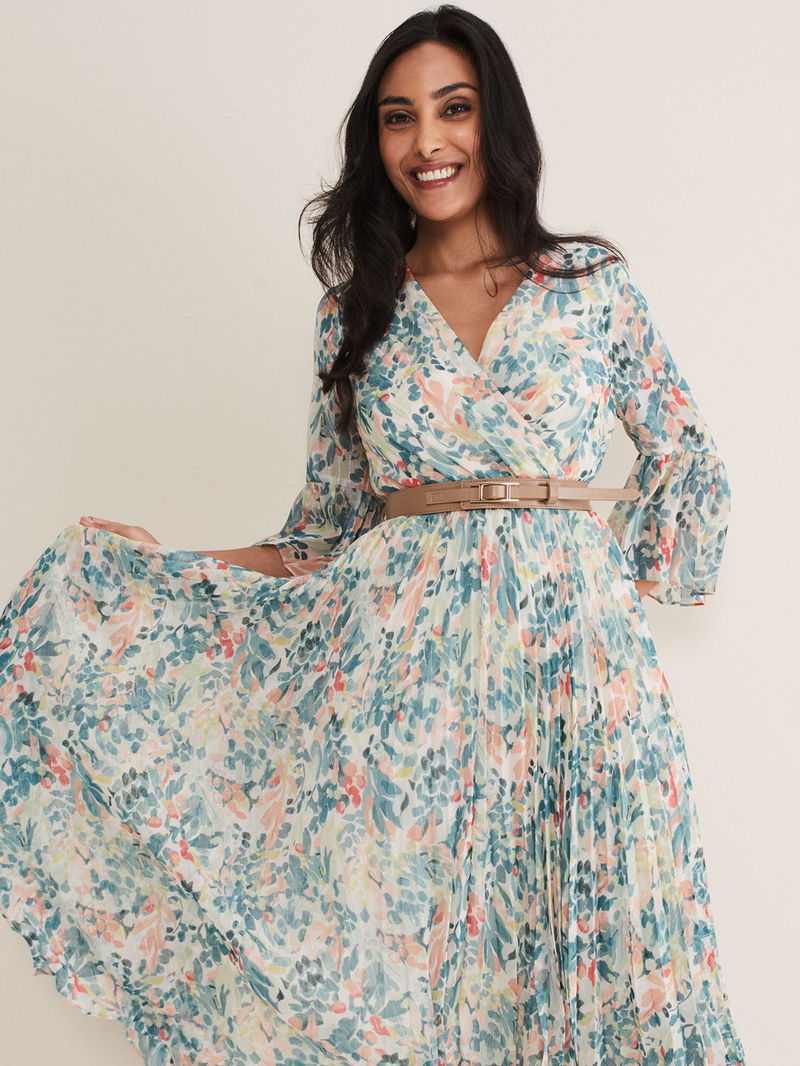 PHASE EIGHT Petite Dani Floral Dress | endource