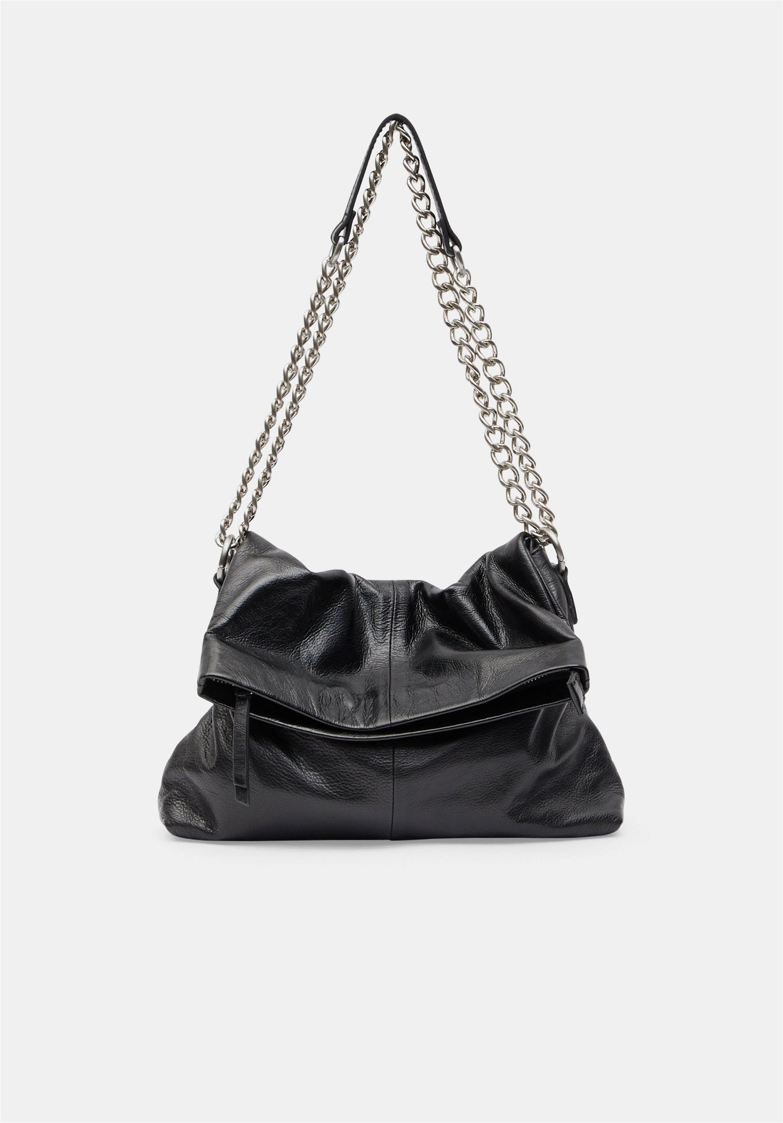 HUSH Perrie Chain Leather Crossbody Bag | Endource