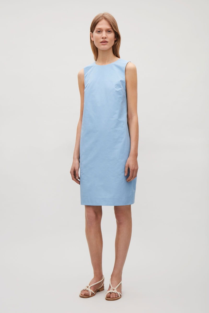 cos pleated back dress COS Pleated Back Dress