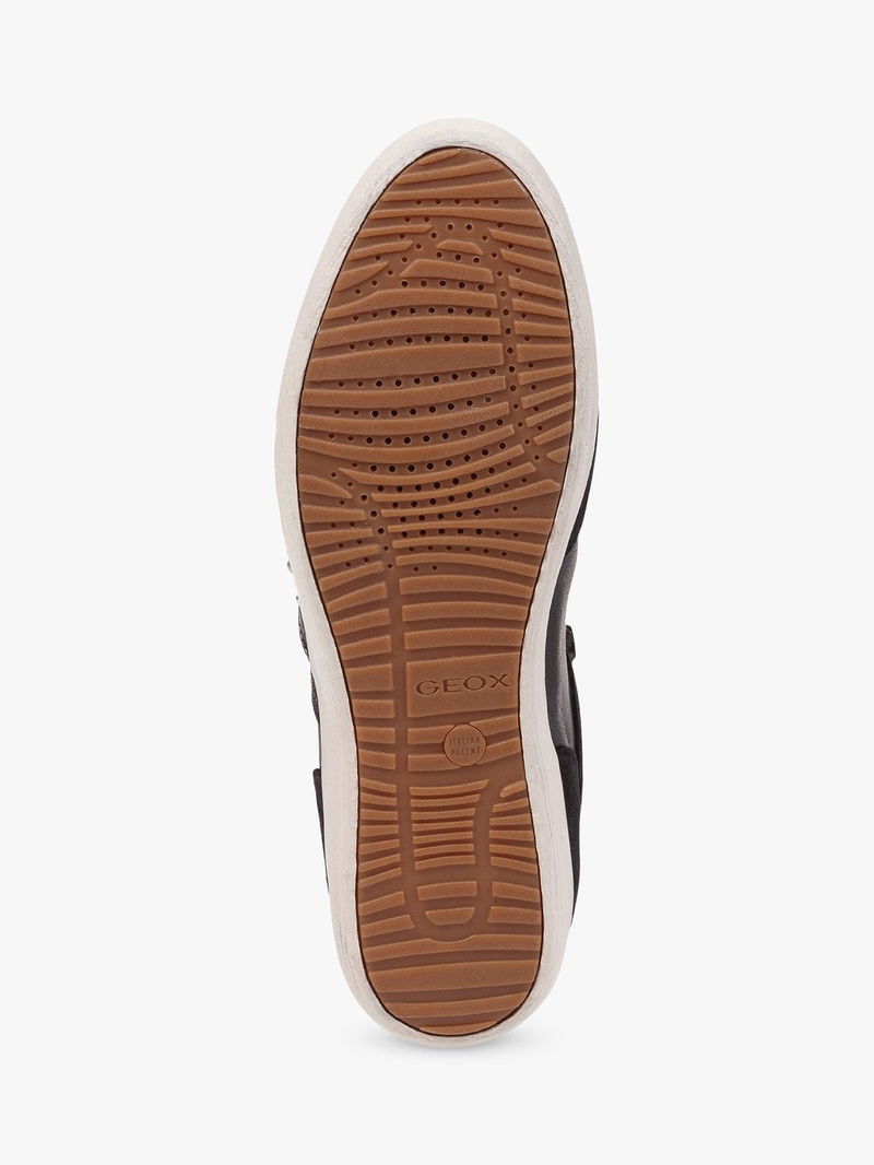 geox myria leather trainers