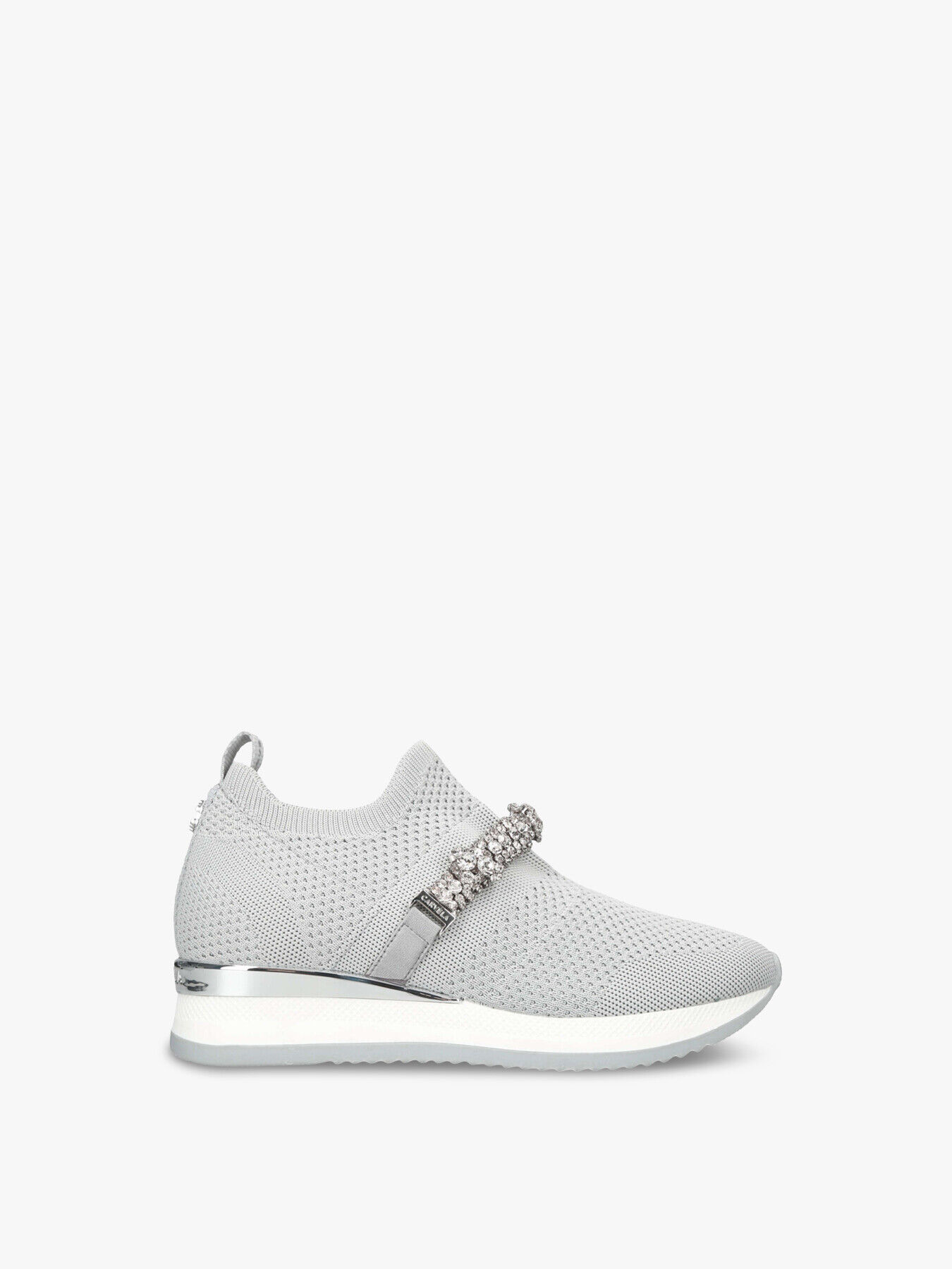 carvela janeiro slip on trainers black