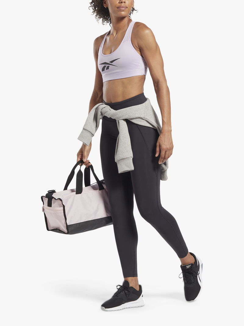 REEBOK Lux High-Waisted Gym Leggings in Black