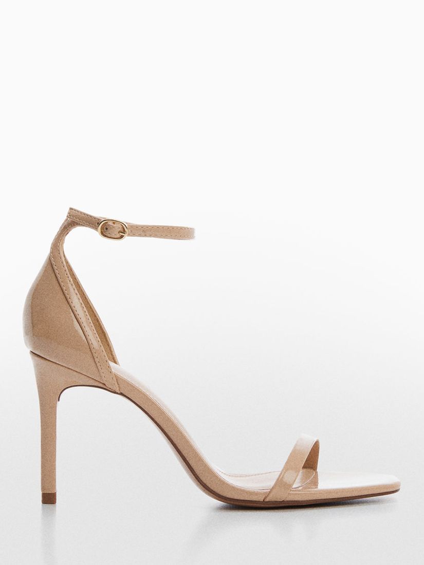 MANGO Stiletto Heel Sandals in Pink | endource