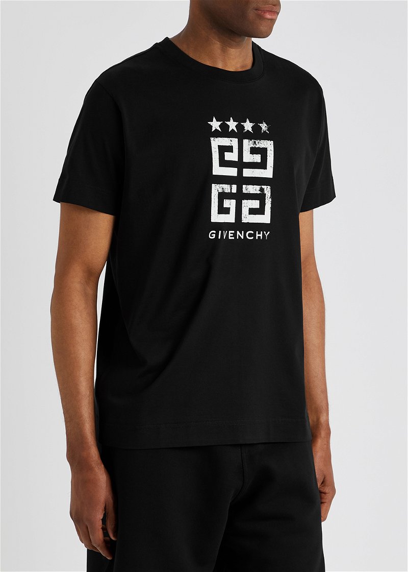 GIVENCHY Logo-Print Cotton T-Shirt
