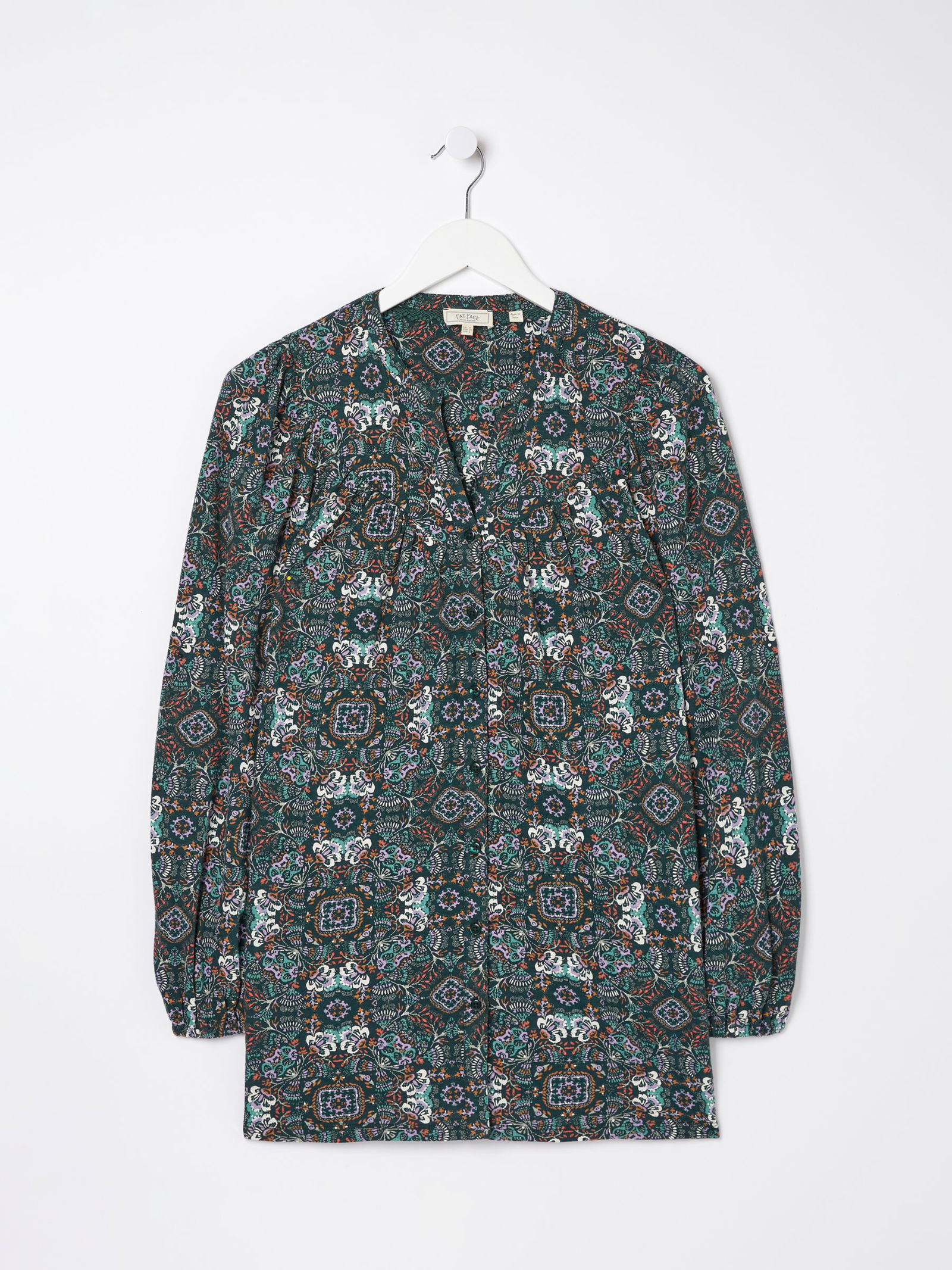 FATFACE Betty Mirror Floral Tunic | Endource