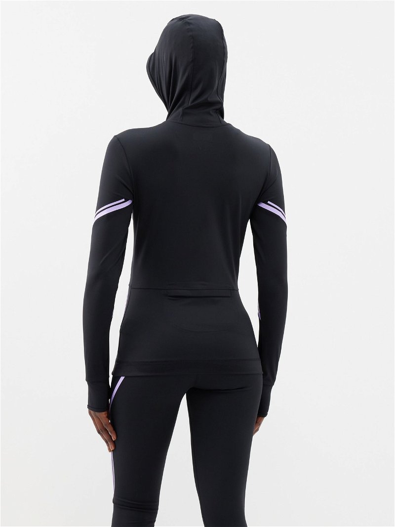 TruePace hooded running jacket in black - Adidas By Stella Mc