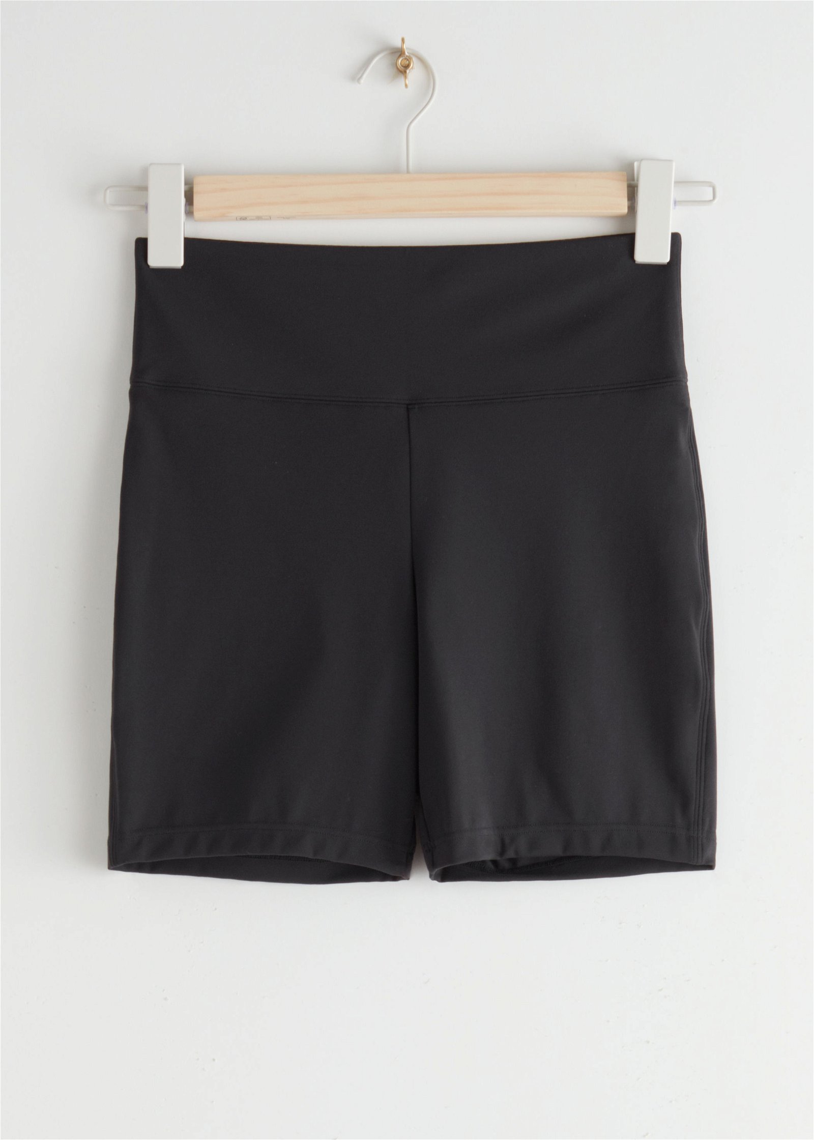 Sweaty Betty Power 9 Biker Shorts, Black at John Lewis & Partners