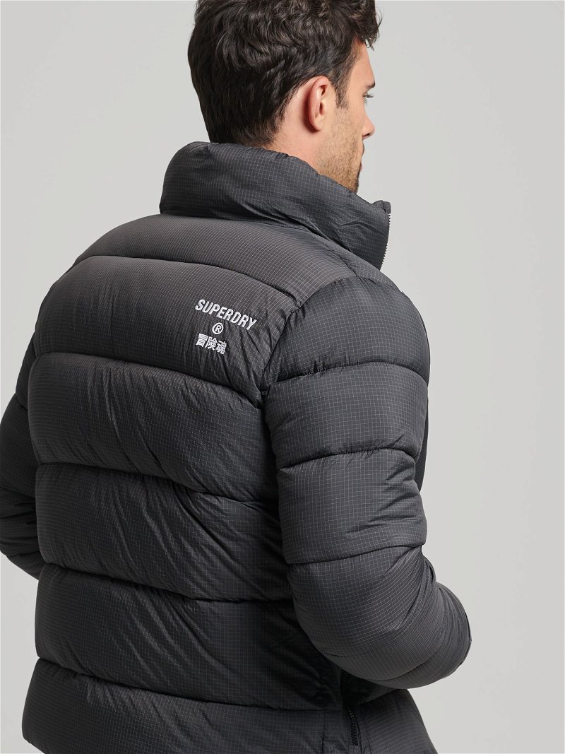 Hooded XPD Sports Puffer Jacket