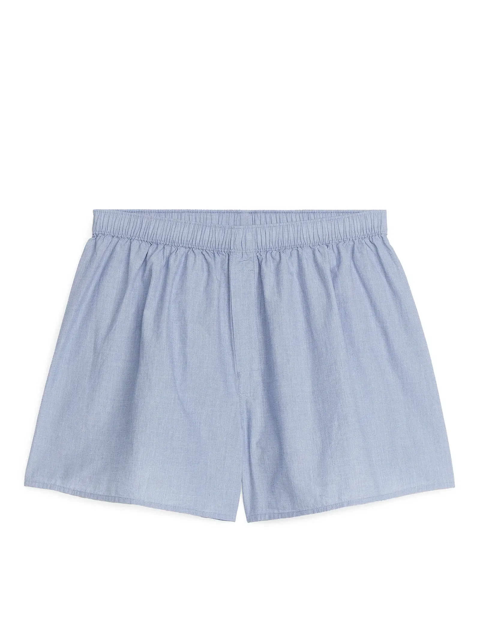 ARKET Woven Cotton Boxers, Set Of 2 in Blue Melange | Endource
