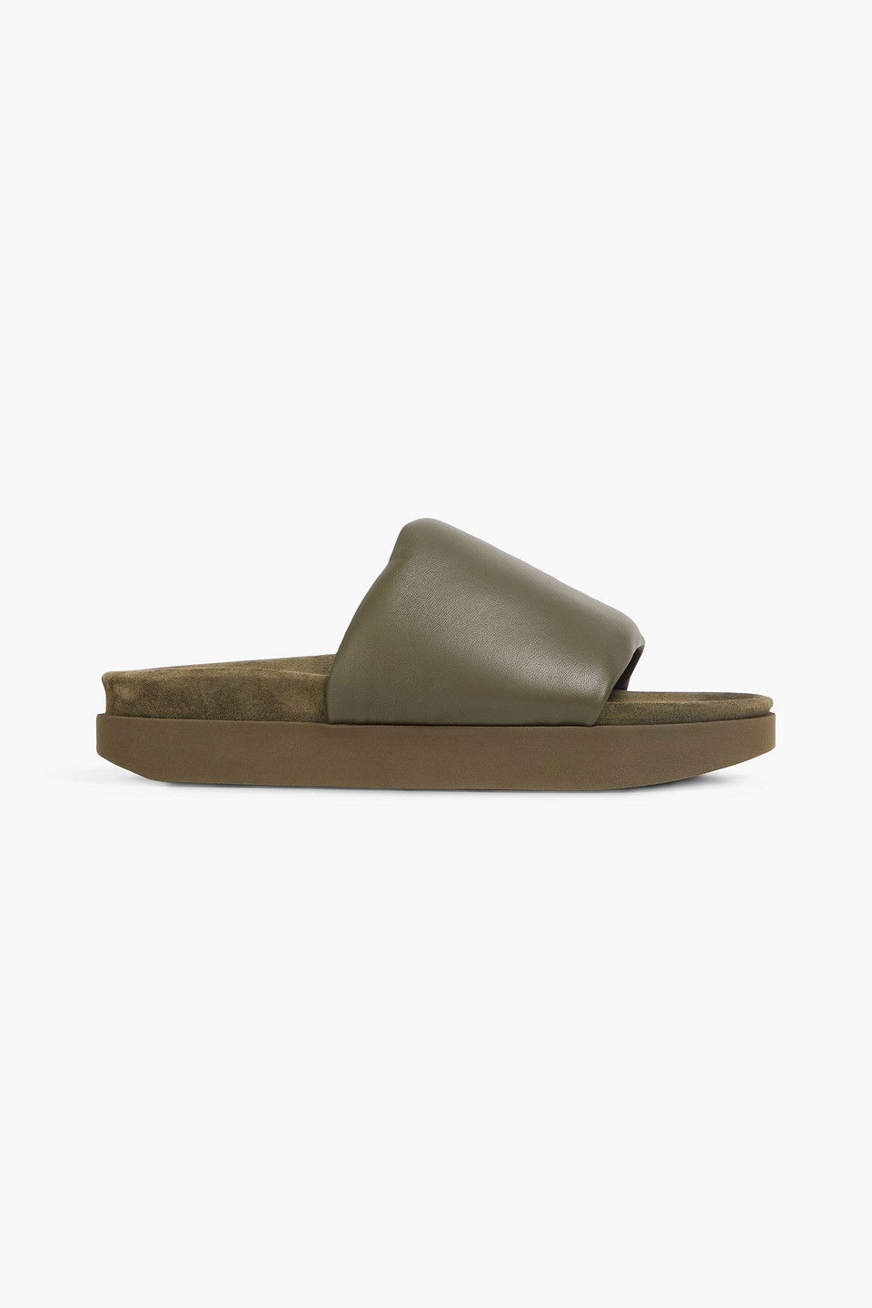 ZIMMERMANN Padded Leather Slides | endource