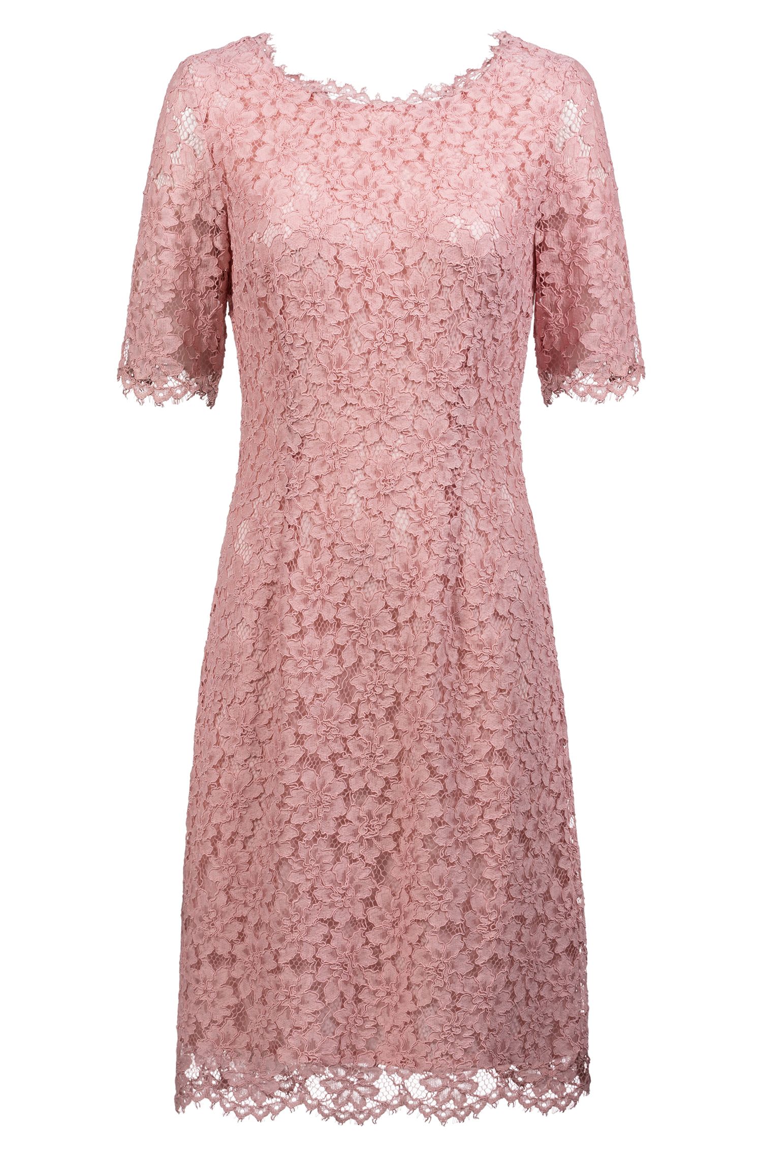 HUGO BOSS Lace A-Line Dress | endource