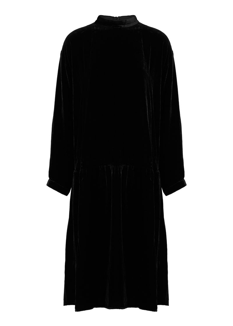 EILEEN FISHER Velvet Midi Dress | endource EILEEN FISHER Velvet Midi Dress | endource