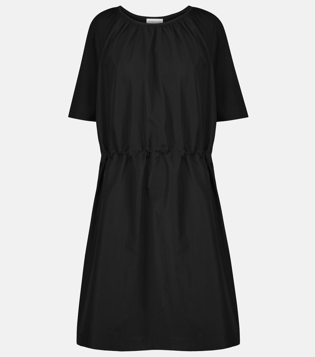 MONCLER Belted Minidress in Black | Endource