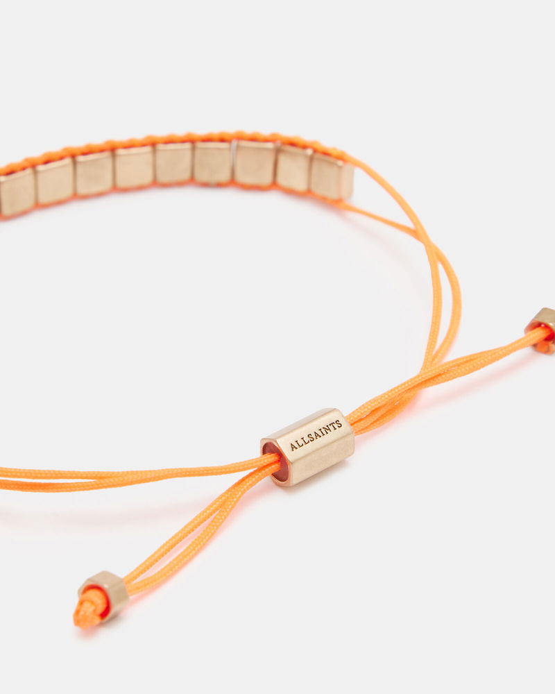 Orange String Bracelet