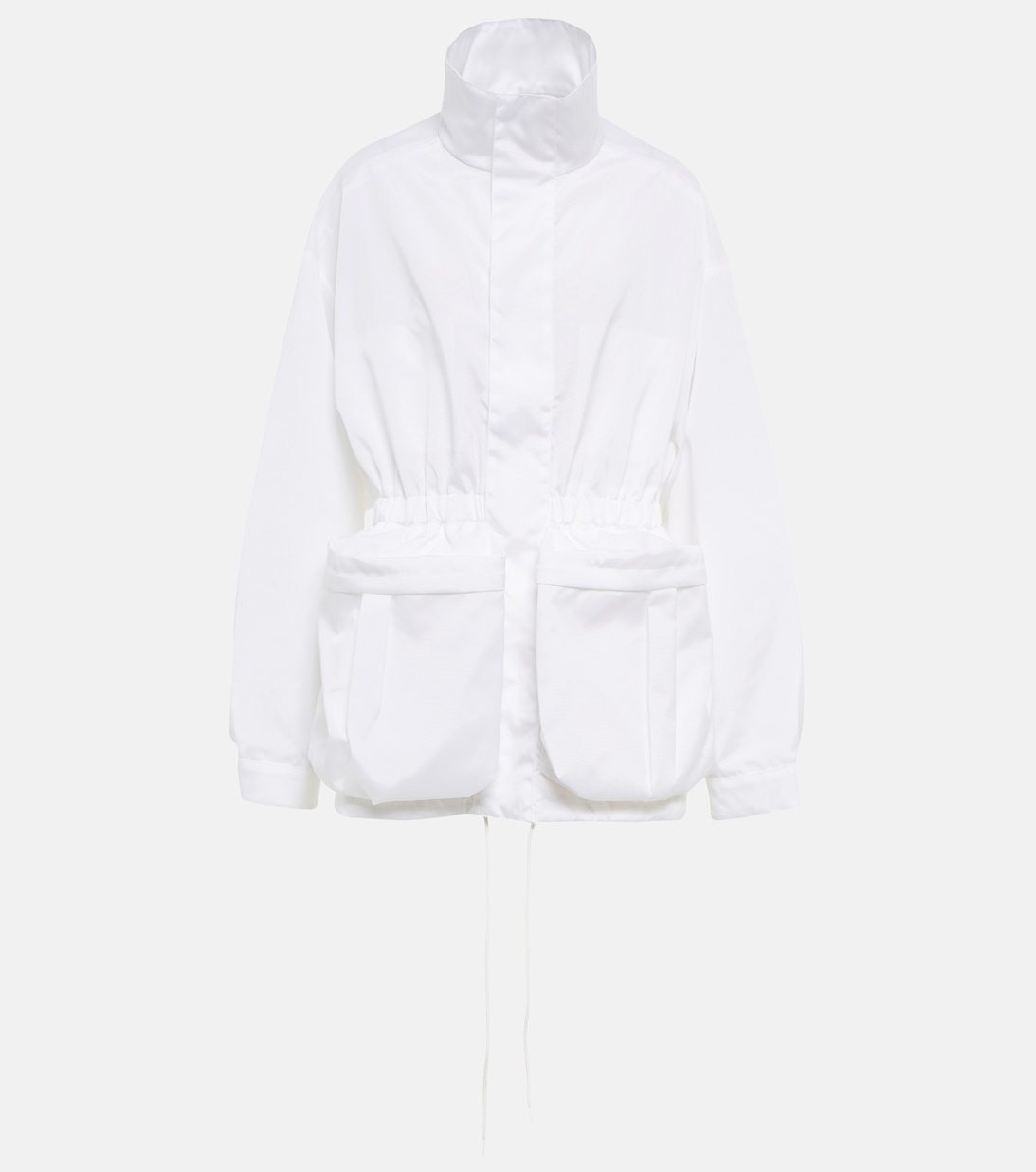 WARDROBE.NYC Utility Parka in White Endource