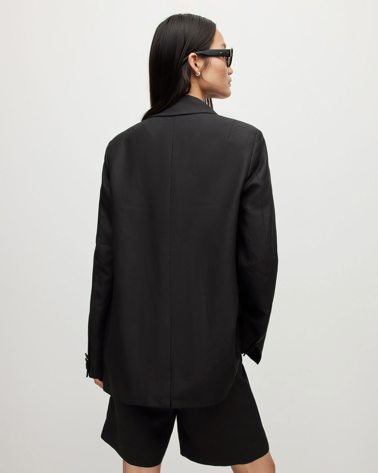 ALLSAINTS Petra Linen Blend Blazer | endource