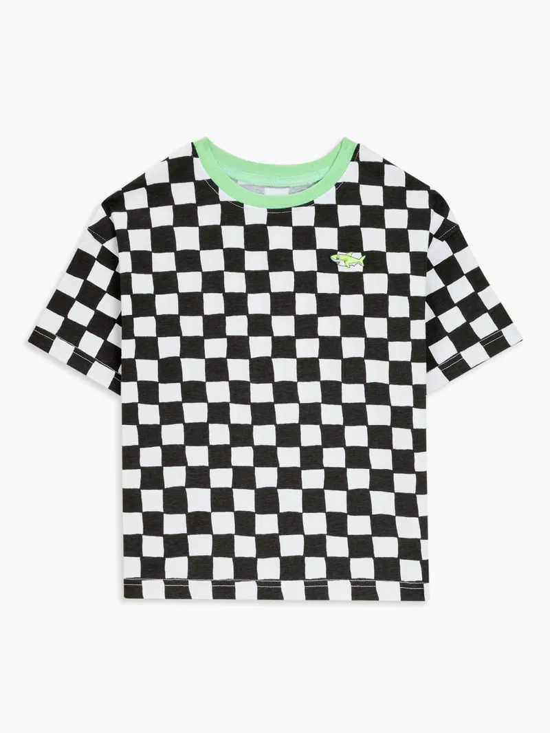 vans colorful checkerboard shirt