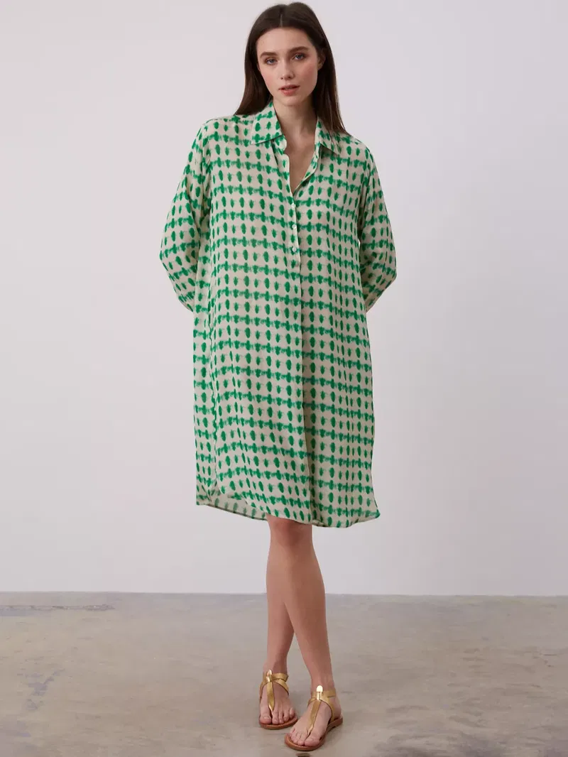 slim fit dress slacks Gerard Darel, Ellya Dress- Encre – Snapdragon Designs main image 0