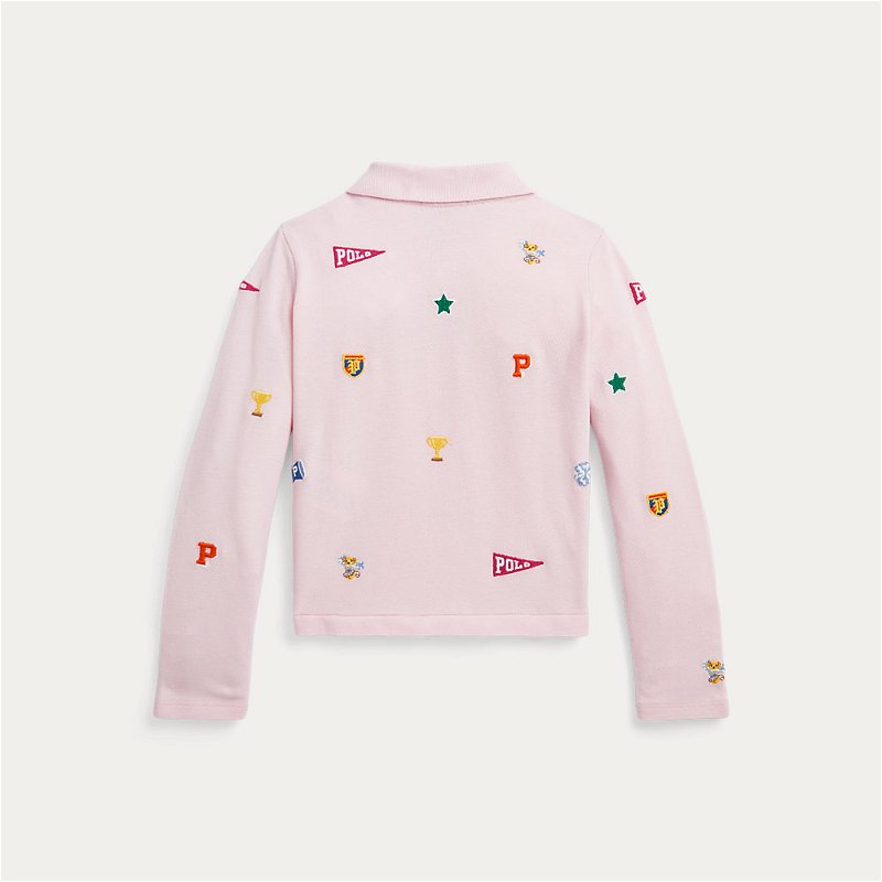 Polo Ralph Lauren icon logo t-shirt in pink