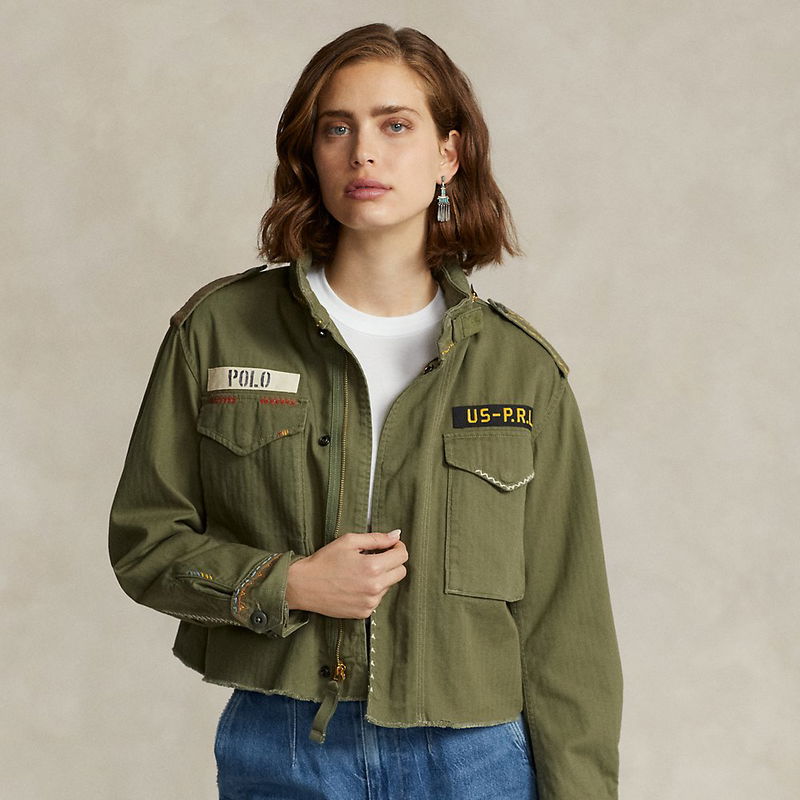 POLO RALPH LAUREN, Military green Women's Jacket