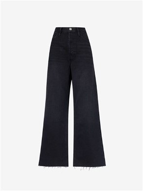 FRAME Le Baggy Palazzo low-rise wide-leg jeans