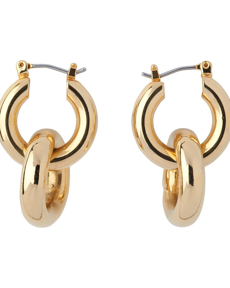 WHISTLES Double Tube Hoop Earring endource