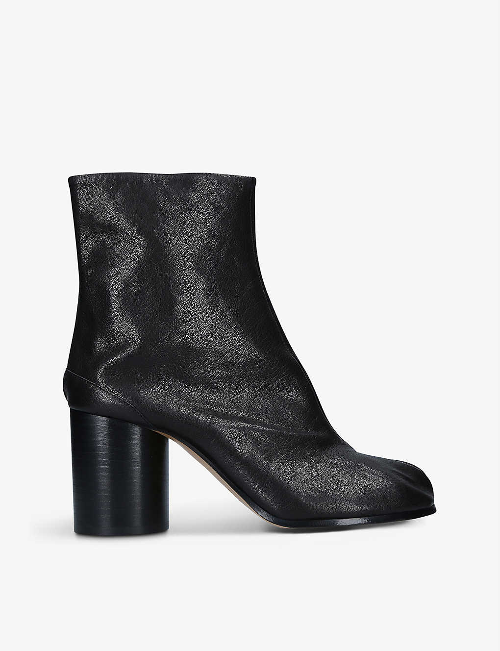 MAISON MARGIELA Tabi Leather Split-Toe Ankle Boots endource