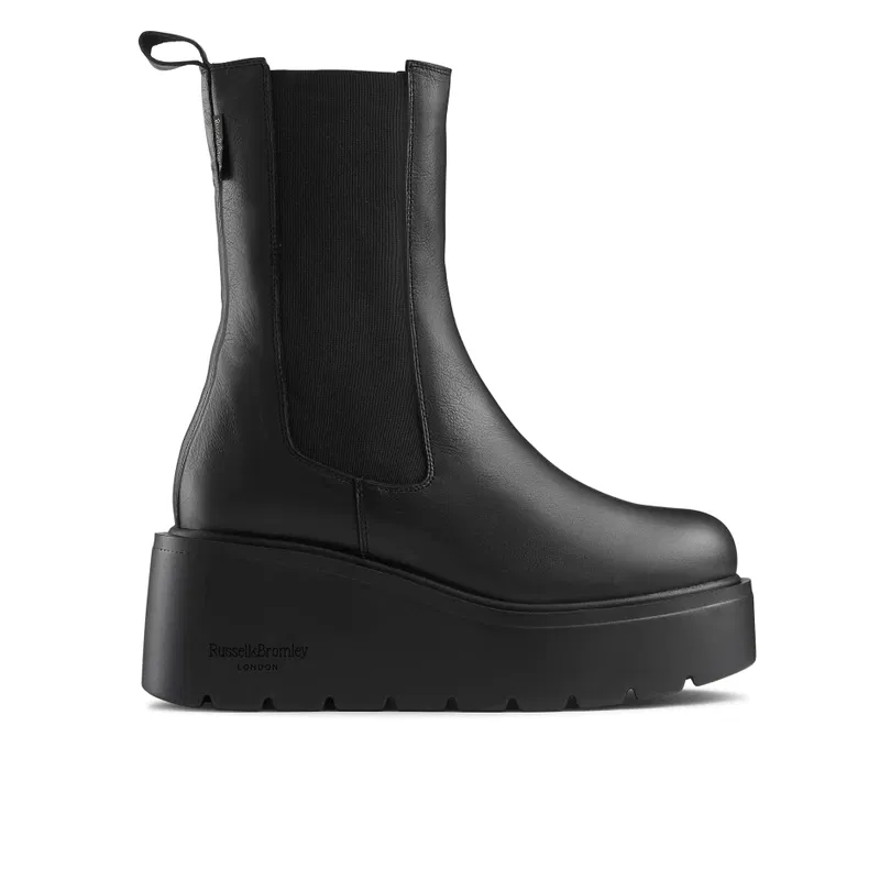 russell and bromley black boots