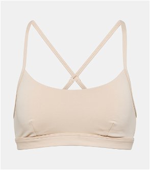 Airlift Intrigue Bra in Hot Cocoa by Alo Yoga - Work Well Daily