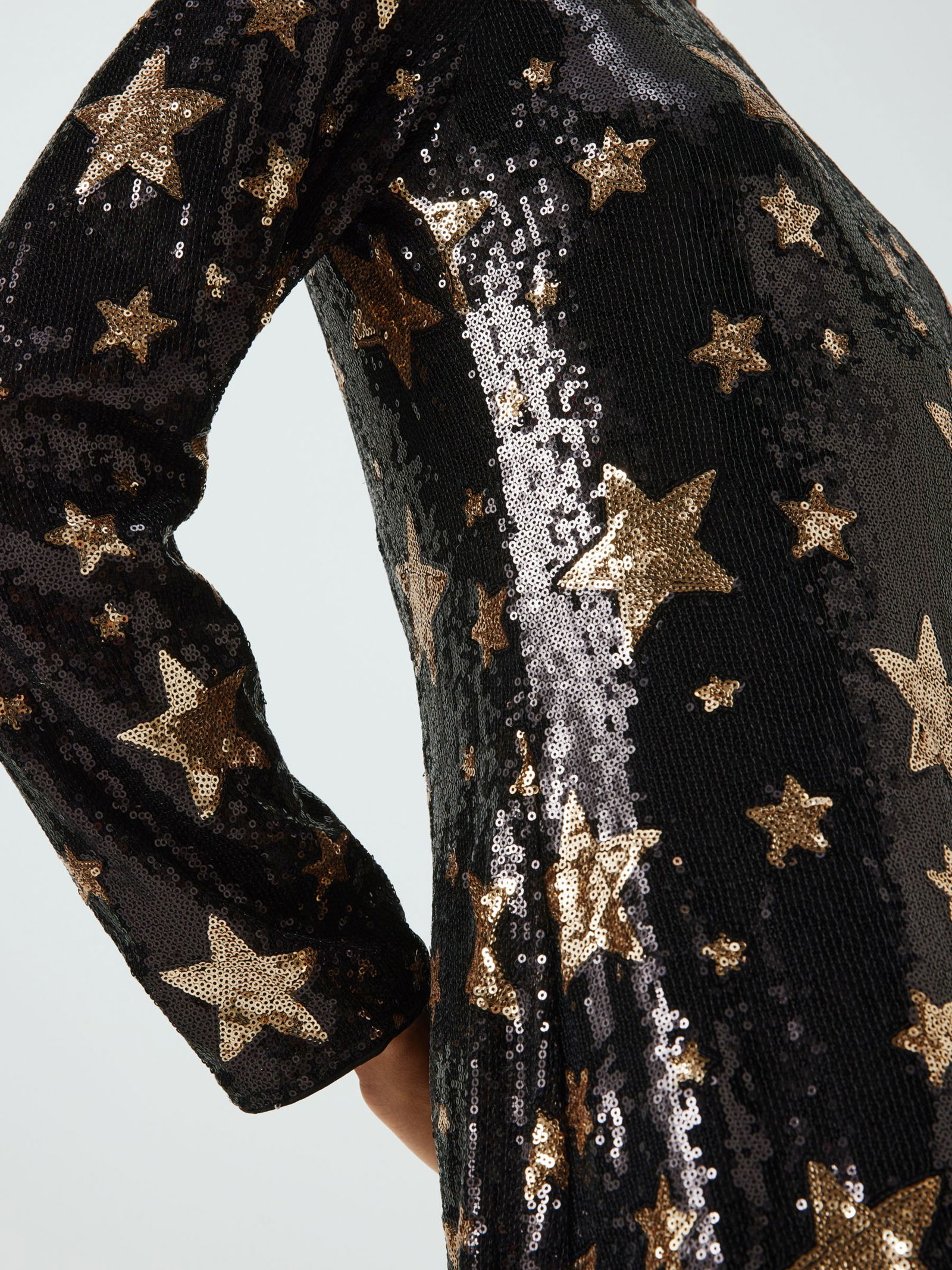 SISTER JANE Star Sequin Midi Dress | endource