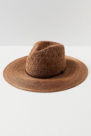 Free People Arrow Woven Packable Hat