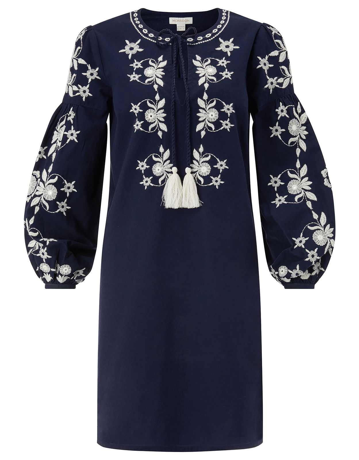 Monsoon Orion Embroidered Dress endource