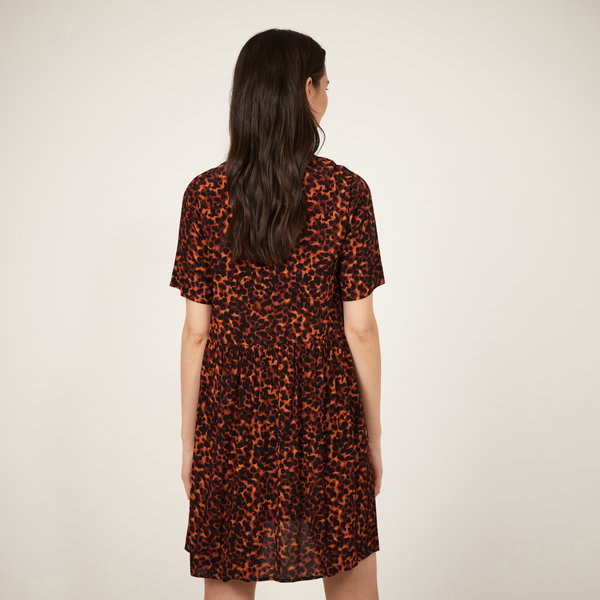WAREHOUSE Tortoiseshell Shirt Dress | endource