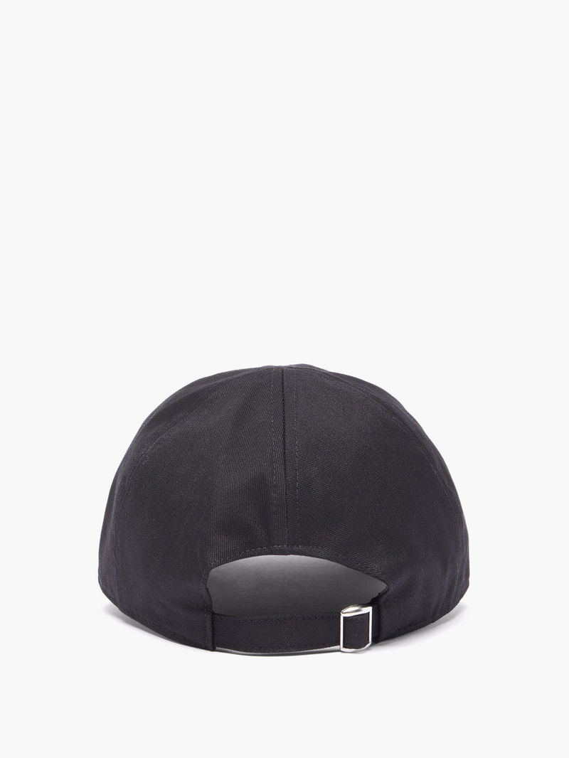 TOTEME Logo-Plaque Canvas Baseball cap endource