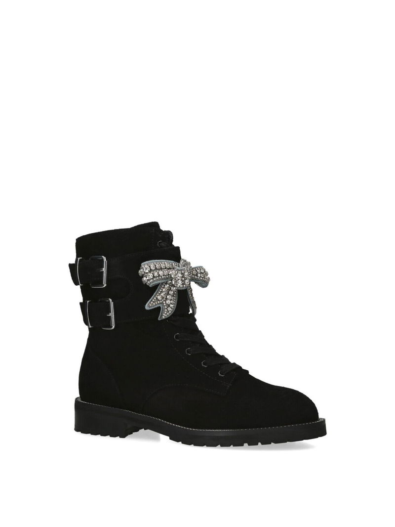 KURT GEIGER LONDON Sutton Bow Boots in Black | Endource