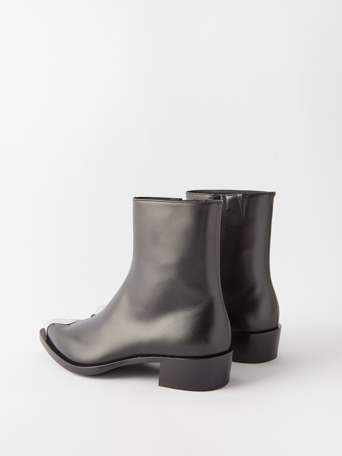 ALEXANDER MCQUEEN Toe-Cap Chelsea Boots | endource
