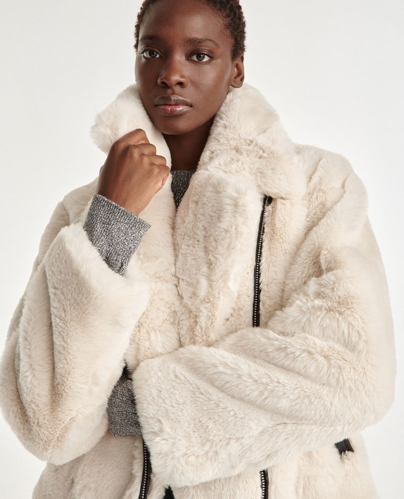 Clothing Coats Kooples Faux Fur The Kooples Paris Womens Faux Fur