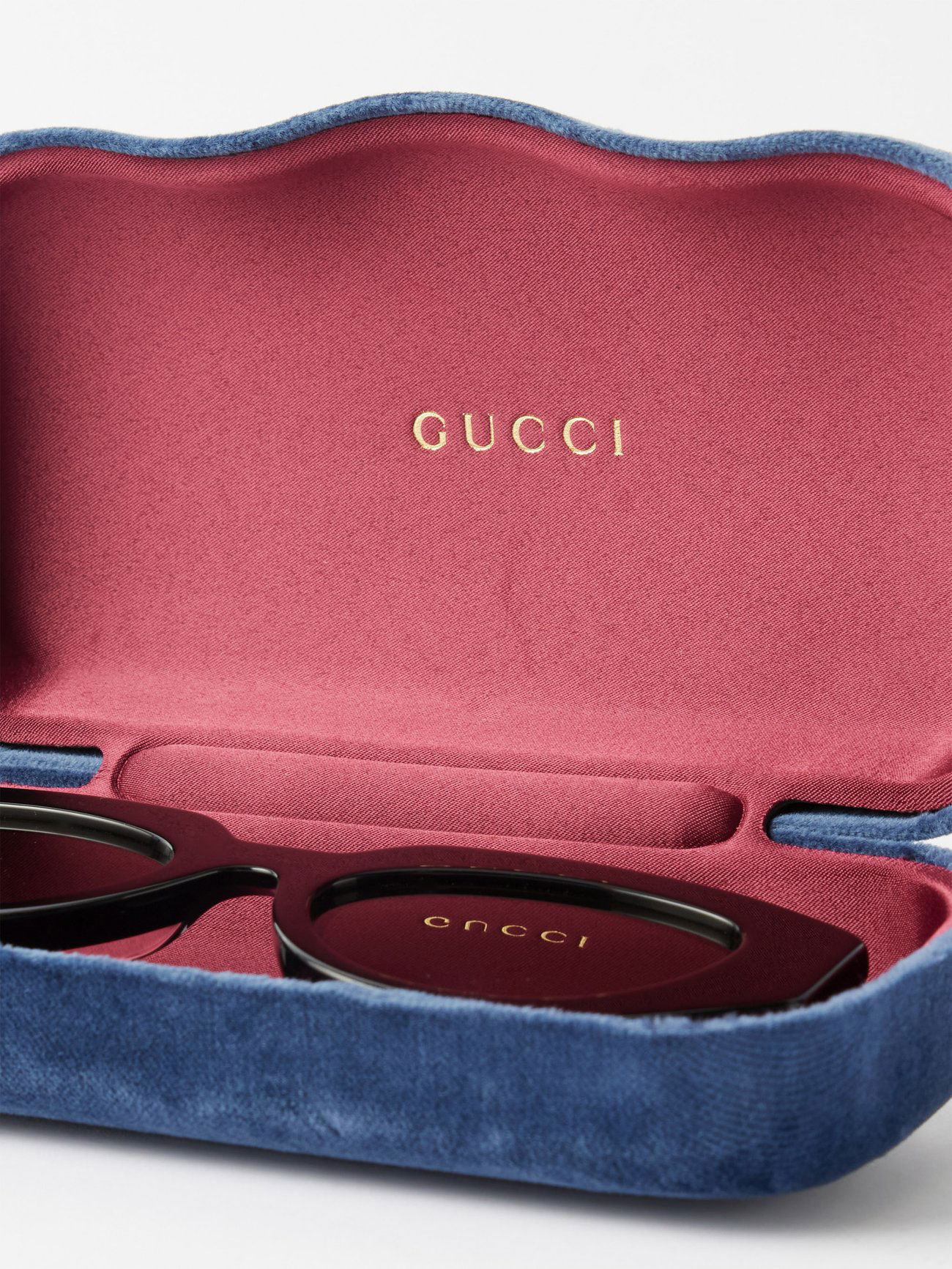 GUCCI Geometric-Frame Acetate Sunglasses | endource